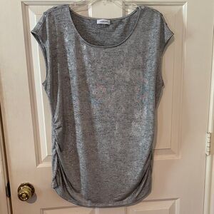 Calvin Klein Heather Gray Muscle Tee